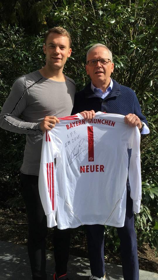 Manuel Neuer und sein Vater Peter Neuer